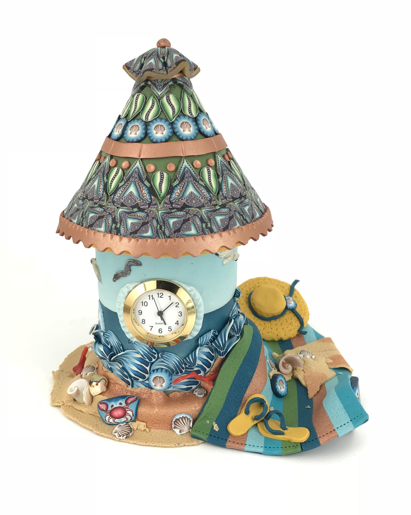 Time to Dream Seashore Clock