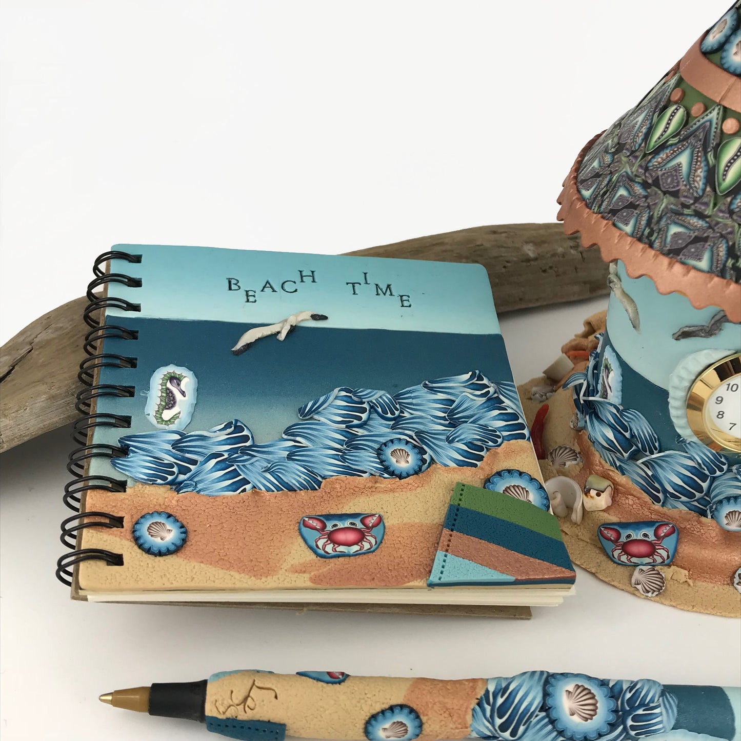 Time to Dream Seashore Clock