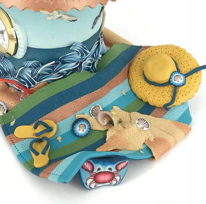 Time to Dream Seashore Clock