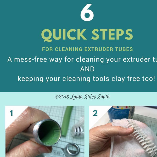 6 step Cleaning Extruders