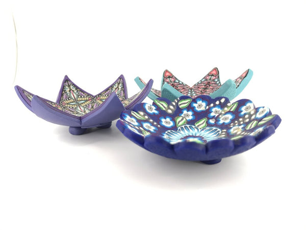 Colorful One-of-a-Kind Trinket Dishes