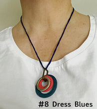 Load image into Gallery viewer, Landscape Hues Silk Necklace Cords
