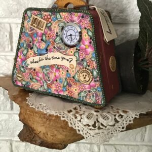 Enjoy the Journey Travel Time! Desk Clock